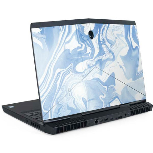 Blue Marbling Dell Alienware Skin